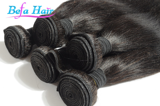 O cabelo cambojano natural onda espiral preta/loura empacota extensões do cabelo de 14-16 polegadas