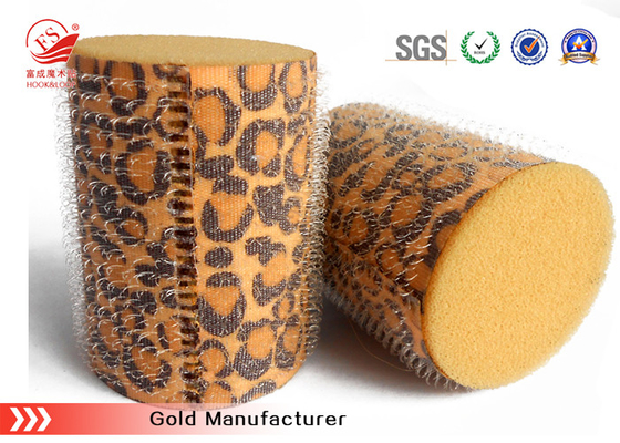 Recicle Eco-amigável resistente ao calor dos rolos de nylon do cabelo de Velcro